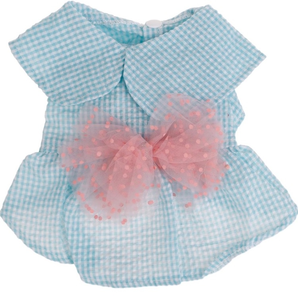 Psdndeww pet dress. With a bow and skirt.  NWT